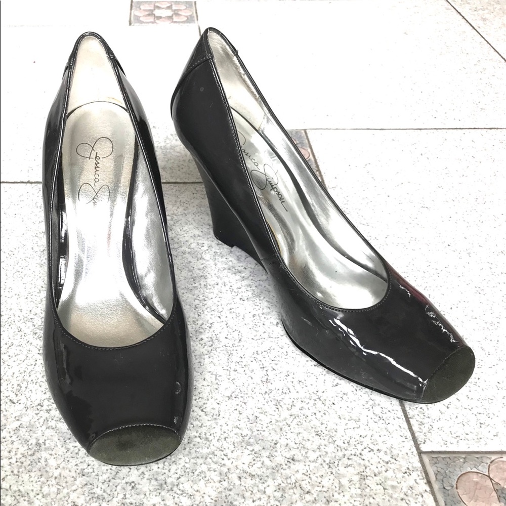 🔥24HourSale🔥Jessica Simpson Wedge Pumps, 3.5”